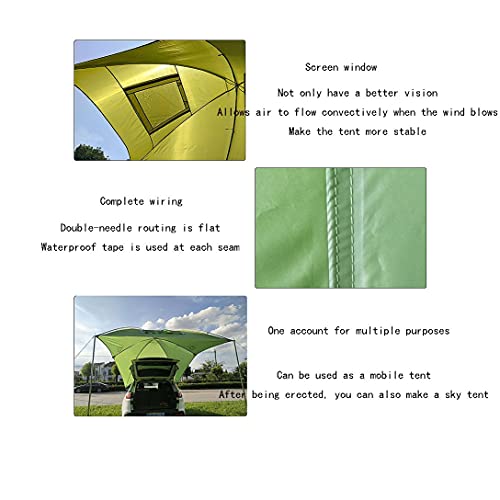 Carpa para Auto GeRRiT con Toldo y Refugio Solar miniatura 3