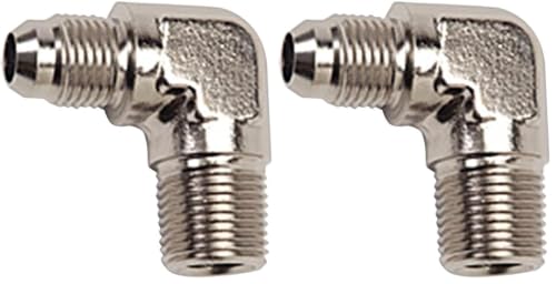 Image of RUSSELL /EDEL 660841 Endura -6AN 90-Degree Flare to 3 /8 inch Pipe Adapter Fitting (Pack of 2)