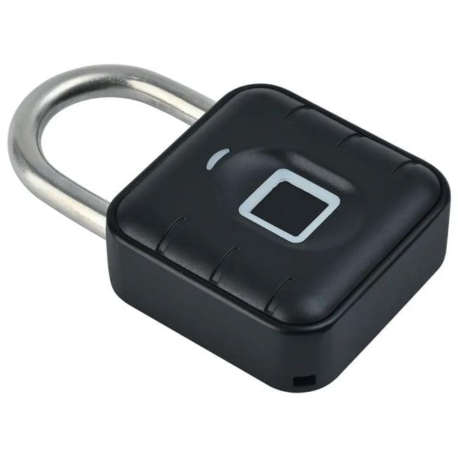 Sakar Fingerprint Padlock Smart Biometric Keyless Door Lock, Lock...