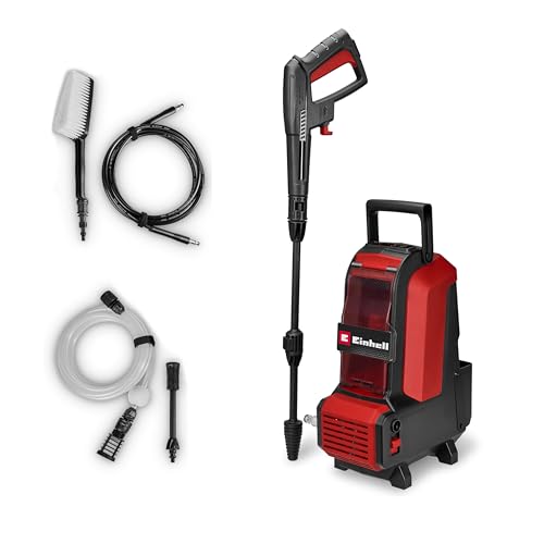 Einhell Akku-Hochdruckreiniger HYPRESSO 36/105 Power X-Change (36 V, 105 bar, 270 L/h, 4 m...
