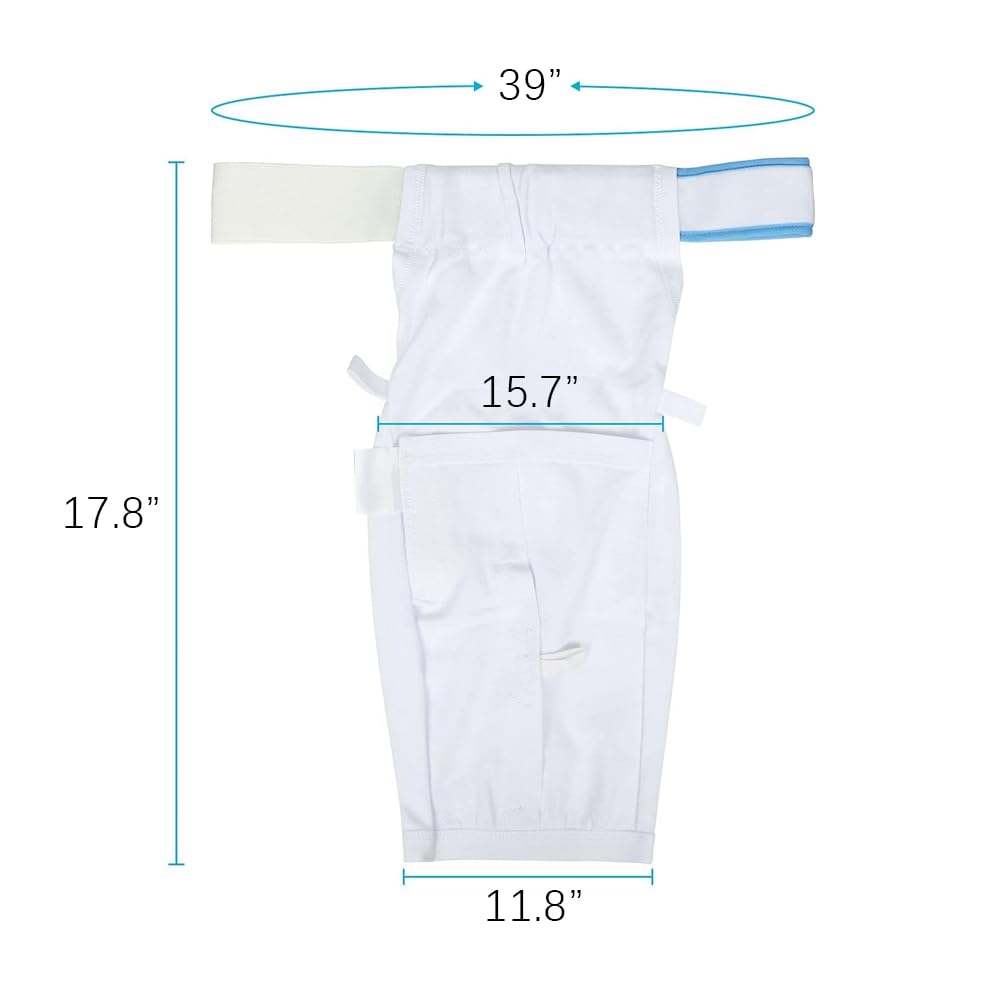 Soporte para Bolsa de Pierna para catéter, Funda para Bolsa de orina con cinturón, Funda para Bolsa de Pierna para incontinencia, Bolsa de orina, Lavable y Duradero