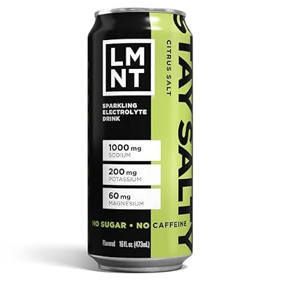 LMNT Sparkling Electrolyte Drink - Citrus Salt | 12-Count