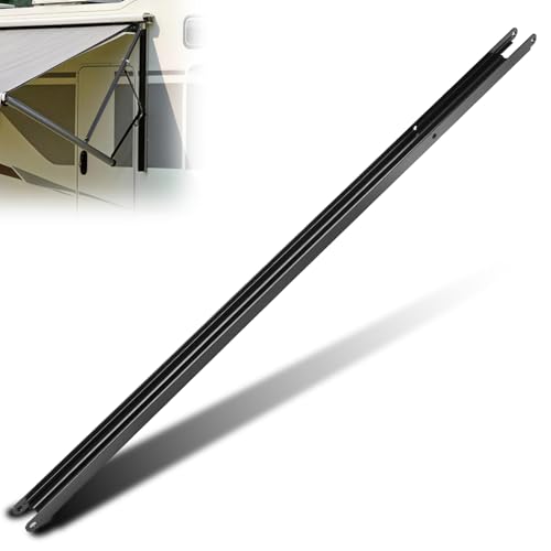 50 RV Awning Inner Drive Arm Replacement - Fit for Solera Regal 69 Assembly Precision-Fit 50x1.75 Black Aluminum Rail Anti-Rust & Heavy-Duty Replacement Part-383152