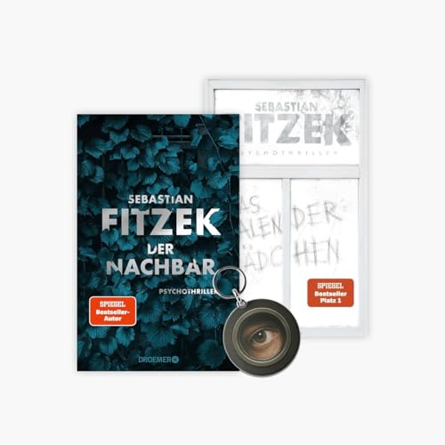 Sebastian Fitzek Psychothriller-Set: Das Kalendermädchen + Der Nachbar + 1 exklusiver Effektschlüsselanhänger für 50,00 EUR bei amazon.de Bild: Sebastian Fitzek Psychothriller-Set: Das Kalendermädchen + Der Nachbar + 1 exklusiver Effektschlüsselanhänger für 50,00 EUR bei amazon.de