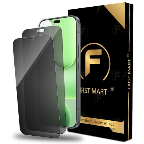 Image of FIRST MART Militry-Grade Privacy Screen Protector for Honor 600 Lite - Anti-Spy Edge to Edge Coverage I Case Friendly, 9H Hardness, Bubble-Free | Anti-Peeping, 2 Pack