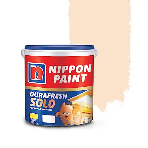 Image of Nippon Paint Durafresh Solo Exterior Emulsion Paint (Pale Mandarin, 10 L)