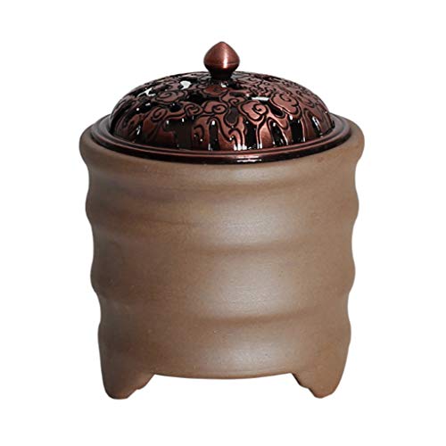 Preisvergleich Produktbild QQAA Aroma Diffuser, Elektronischer Seladon-Weihrauchbrenner, Raumtemperaturregelung, SandelholzöL- Und Adlerholz-Elektro-Raucher, Mit Deckel