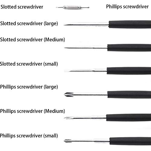 8 in 1 Multi Portable Screwdriver Tools Set with 6 LED Torch