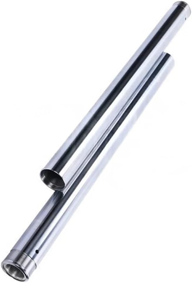 Motorcycle Shock Absorber 48x606mm Front Inner Tubes Pipes For FJR1300 2001-2005 2002 2003 2004 Silver Brake Suspension Bars Leg