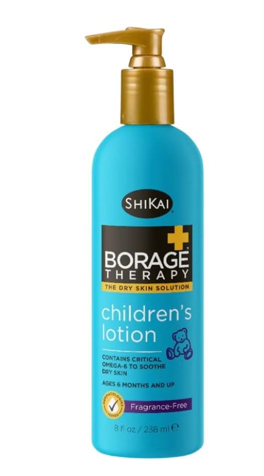 Miniatura 2 de Shikai Borage Dry Skin Therapy Loción para niños, 8 onzas, paquete de 4