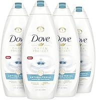 Dove Body Wash For All Skin Types Antibacterial Body Wash Protects from Dryness 22 oz 4 Count