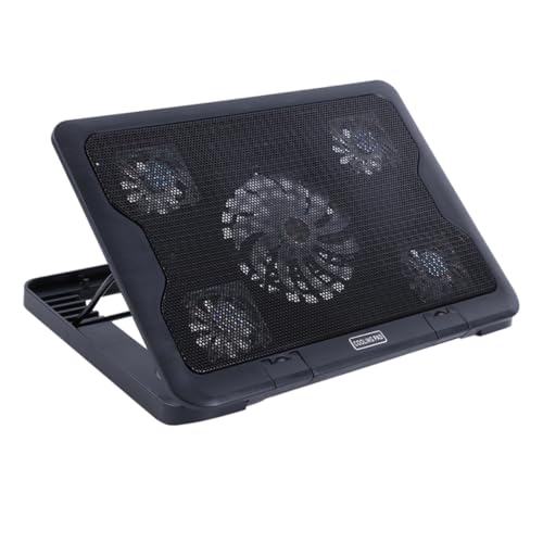 Base enfriadora Alipis para laptop con 5 ventiladores USB miniatura 1
