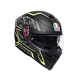 casco tornado aeronautica militare nan210041A2MY CASCO K5 S AGV MULTI MPLK TORNADO MATT BLACK/YELLOW FLUO L