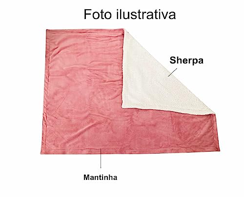 Coberdron De Sherpa Para Bebê Cinza Thity