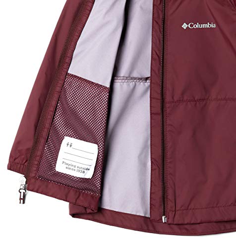 Image of Columbia Youth Switchback Ii Rain Jacket, Waterproof, Reflective Detail
