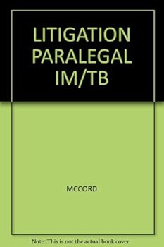 Paperback LITIGATION PARALEGAL IM/TB Book