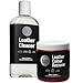 Price comparison product image Scratch Doctor Leather Cleaner & Colour Restorer Kit for Sofas Car Seats Bags Shoes Jackets (Bordeaux, 250ml)