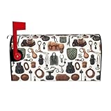 Installation magnétique facile : équipé de bandes magnétiques douces et d'aimants ronds qui s'alignent facilement avec l'équipement d'équitation. Imprimez le couvercle de la boîte aux lettres magnétique et les attentes magnétiques de boîte aux lettres, ce qui rend la fixation lisse sans avoir besoin d'outils