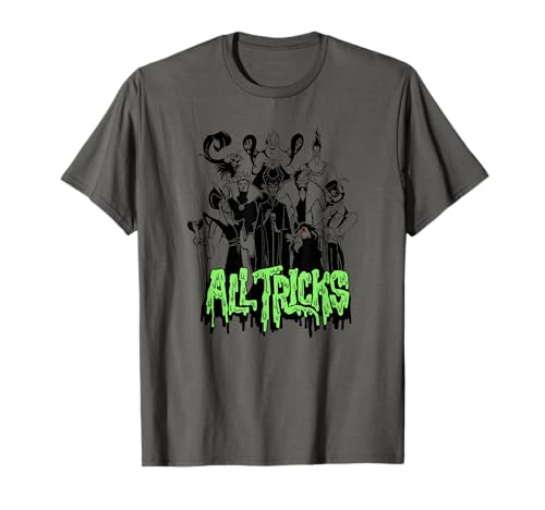 T-shirt Halloween Disney Villains pour fan de mode alternative sombre