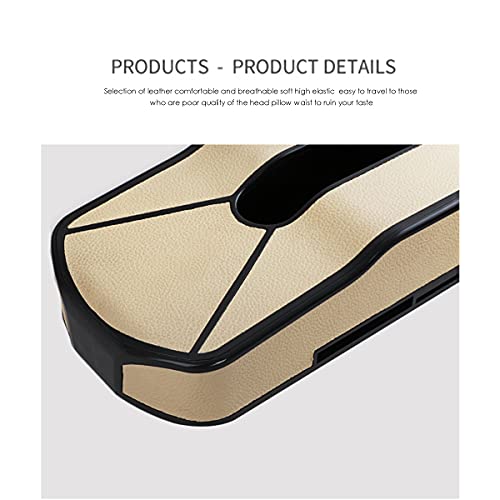 Image of NIKAVI M3012 Tissue Paper Holder for Car (Beige)
