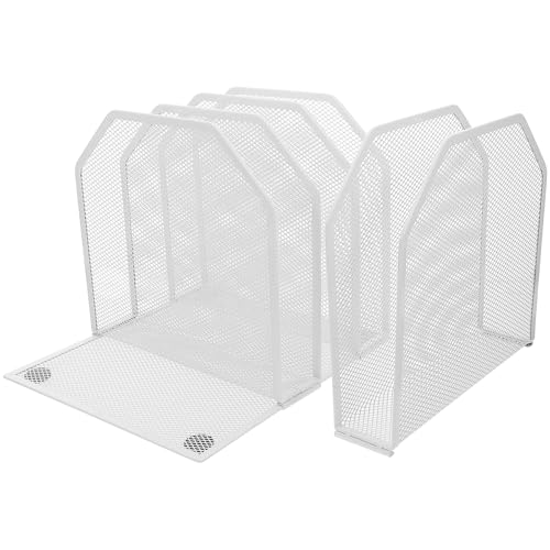 Porte-documents de bureau blanc pour organiser la salle de classe
