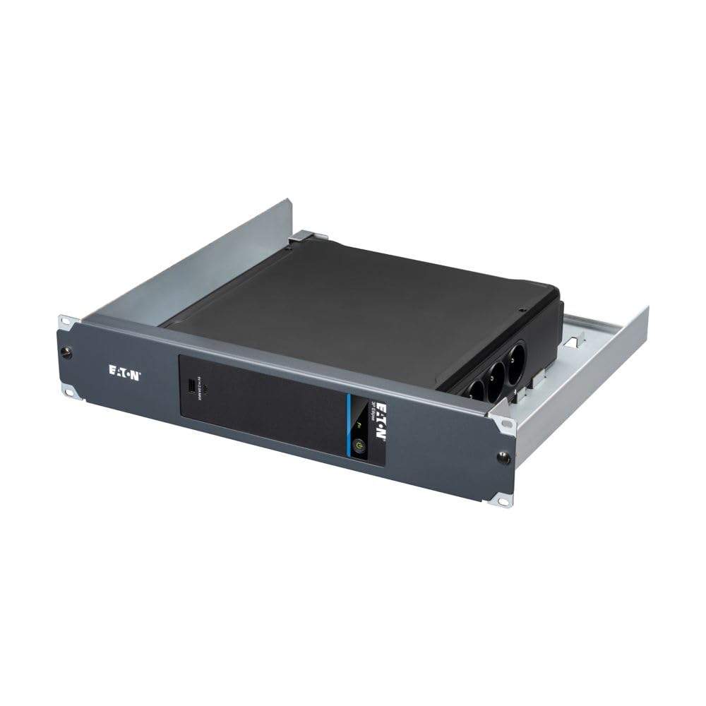 Eaton Série Ellipse – Onduleur 3P700F – 700VA/420W, 4 Prises FR, Protection Batterie + surtension, Design Compact et Silencieux, Protection Foudre, Noir (B0F9YRH8BK)