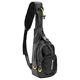 QYUHE Sling Chest Bag Casual Shoulder Backpack Cross Body Daypack with Adjustable Shoulder Strap for Cycling Hiking Camping Travel