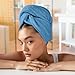 Hand Towels (Pack of 24) Light Blue Economy Towels Salon Towels - 100% Cotton Spa Towel – 16 x 27 Inches Highly Absorbable, Facial, Gym, Hair, Face Towels Bulk
