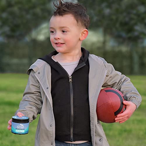 Rocky Mountain Barber Company Kids Hair Styling Paste For Boys - Large 4 Oz Tub - Medium Hold Gel For All Hairstyles - Citrus Scent #TOP7