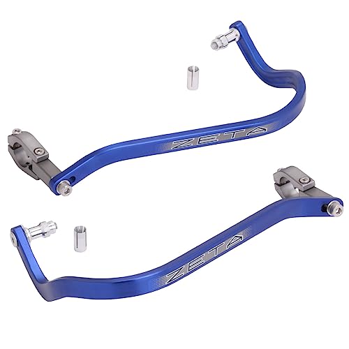 Zeta Drop Down Bend Aluminum Handguards (Pair) for 1 1/8