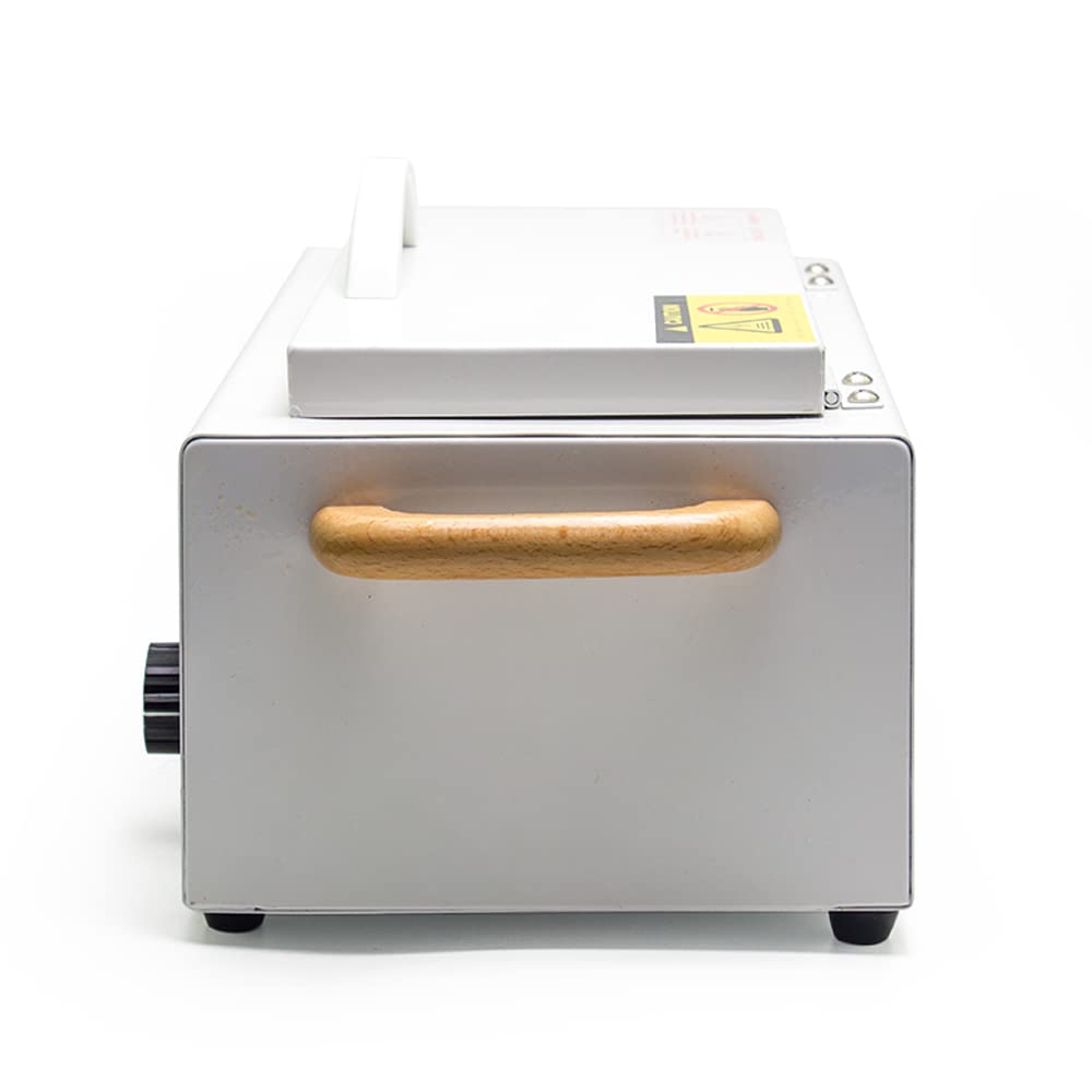 Esterilizador de aire caliente para uñas, 300 W, dispositivo desinfectante con temporizador de control para dispositivos médicos (1,9 L)