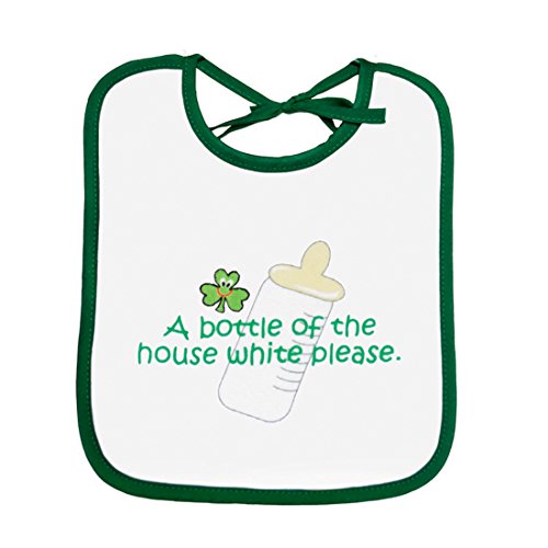 Baby Bib  a Bottle Of The House White Please  Print