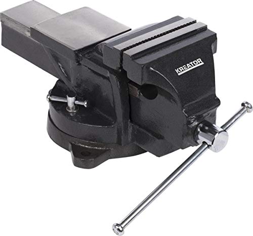 KREATOR KRT554011 Tornillo de Banco, Negro