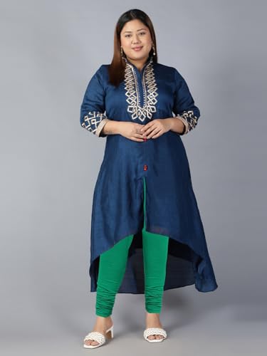 Image of Plus Size Churidar Leggings for Women