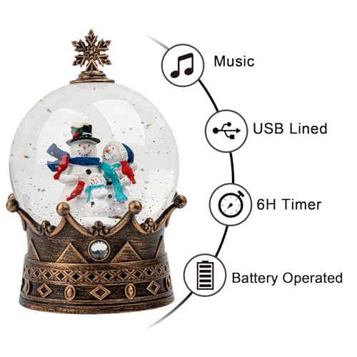 Xindian YJJS0723-2 Snow Globe Lighted Christmas Decorations thumb #2