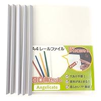 プレミアムファイル2 3枚セット　ファイル付き 楽天市場】A4 縦 20ポケット(10枚) クリアーファイル カキコ 8632 固定
