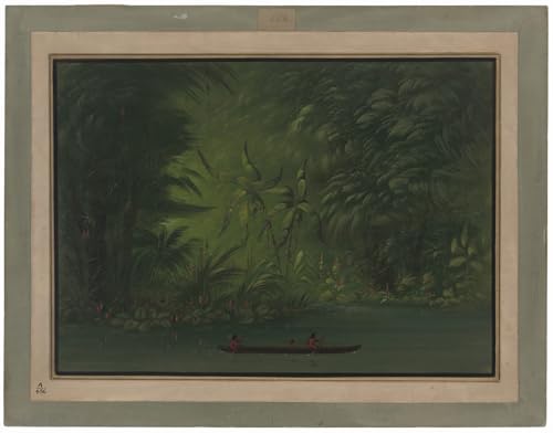 Peintures Murale Entrée d'un lagon Art Toile George Catlin