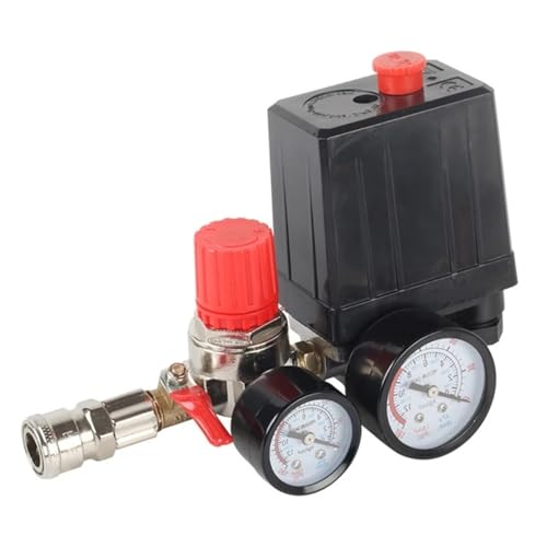 Air Compressor Pressure Switches 90-120PSI Safety Valves Control Manifolds Regulator Gauges Safety Valves Pneumatic Tool