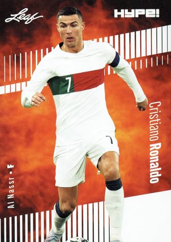 Mint Cristiano Ronaldo 2023 Leaf HYPE #110a Just 5000 Ever Made Trading Card Portugal