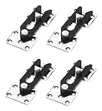 4 x Sofa Couch Sectional Furniture Connector Joint Snap Alligator Style