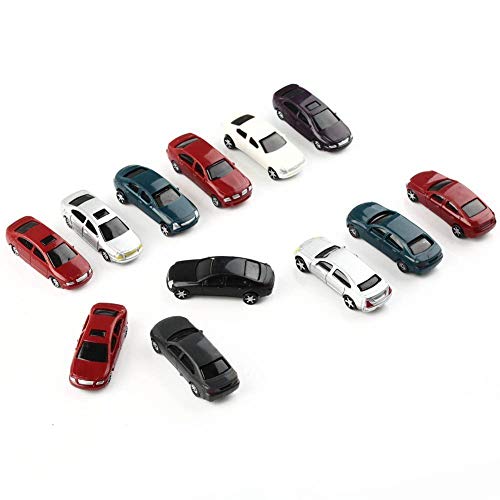 VERY100 HO Scale 1:87~1:100 Mixed C100 Model Car for Building Train Scenery Pack of 50