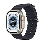 Apple Watch Ultra (GPS + Cellular, 49mm) Cassa in titanio e Cinturino Ocean Mezzanotte (Ricondizionato)