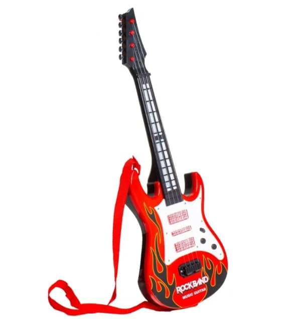 Goyals Musical Guitar with Light and Pre-stored Notes with Nylon Wires | Toy Guitar with Light and Music for Kids (21 Inches) (B0D9WBQTLT) Amazon Price History, Amazon Price Tracker