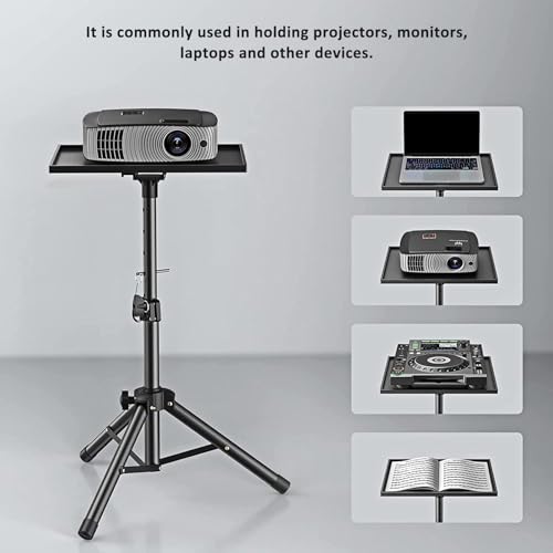 Soporte para proyector con trípode adaptador de rosca 3/8 a 1/4 duradero 5
