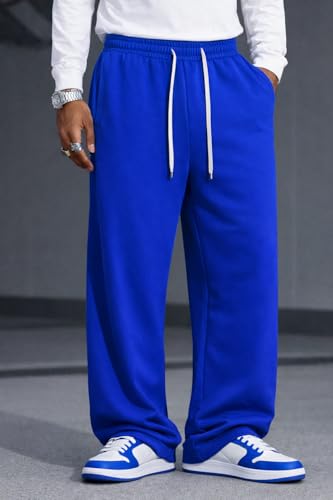 Image of Rockwell Men's Baggy Sweatpants | Cotton Terry Relaxed Fit Joggers for Men | Oversized Streetwear Track Pants | Casual Gym & Everyday Wear| 027
