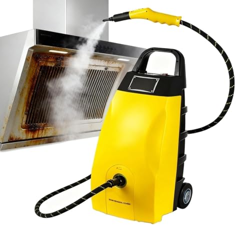 Commercial Steam Cleaner 3000W Heavy Duty - 3 5L Tank with 230 F High Temperature for Effective Grime