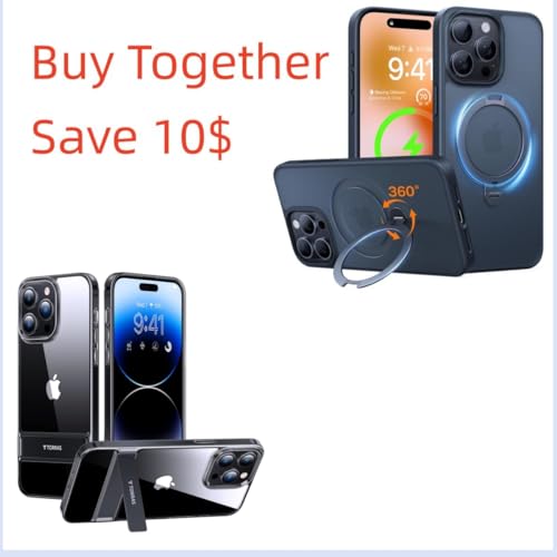TORRAS Ostand Spin case for iPhone 14 pro