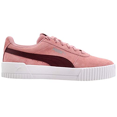 Image of Puma Carina 2.0 Synthetic Leather Lace Up Women's Sneakers