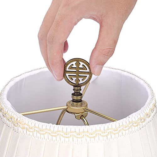 Canomo FINIAL-7 2 Packs Oriental Asian Lamp Finial Cap Knob Lamp Decoration thumb #5