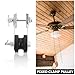 PRETYZOOM Ceiling Fan Mounting Tool - Universal Pipe Clamp - Pulley System - Multi Color - 7.00X4.70X3.20CM